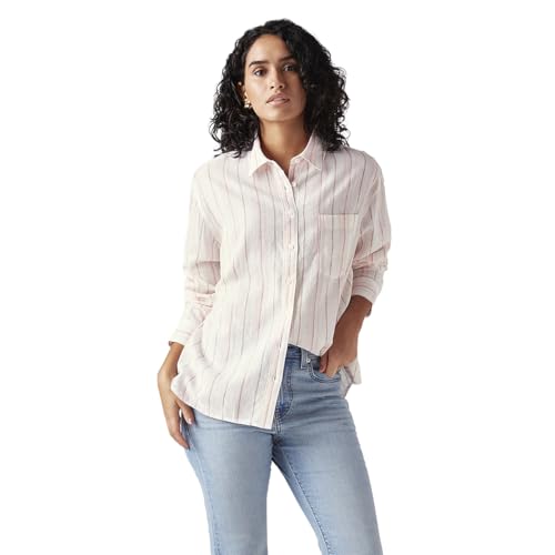 Levi's Women's Striped Relaxed Fit Shirt