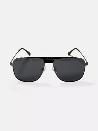 Men Aviator Metal Frame UV-Protected Sunglasses
