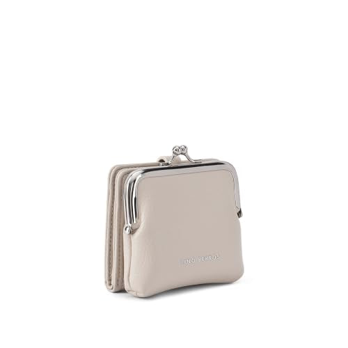 Lino Perros Ella Compact Luxe Off-White Wallet