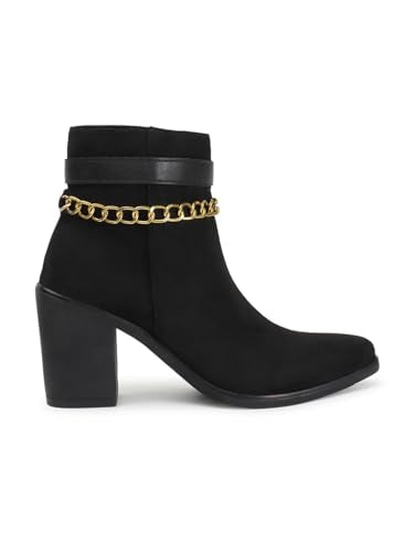 Elle Women Boot,Black,UK-5
