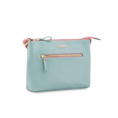 Fastrack Structured Sling Bag for Women, Girls and Ladies| with Quick Access Pocket | Made of Premium Faux Leather