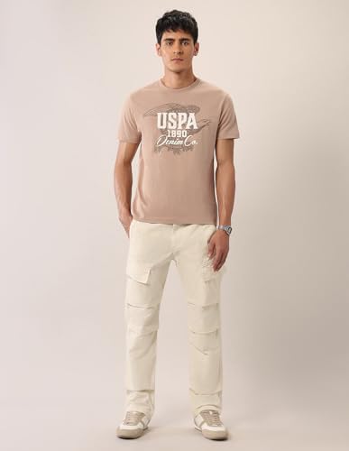 U.S. POLO ASSN. Denim Co. Men's Brand Printed Muscle Fit T-Shirt