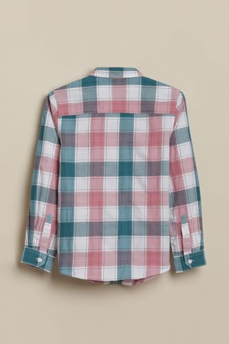 Boys Multi Check Casual Shirt