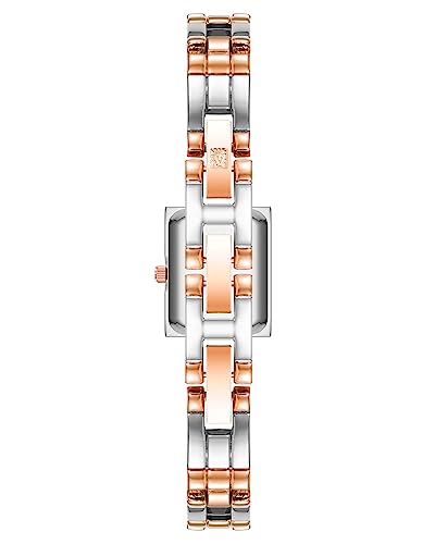 Anne Klein Women's Bracelet Watch, Silver/Rose Gold, Quartz Movement