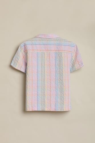 Boys Multi Check Casual Shirt
