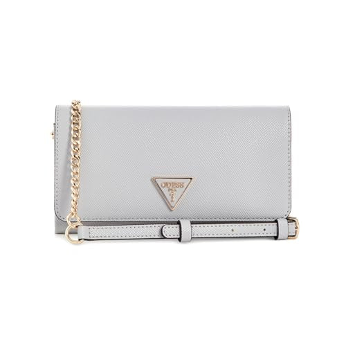 Guess Women's Lavender Grey Solid Crossbody Bag| Ladies Purse Handbags | Gift For Ladies