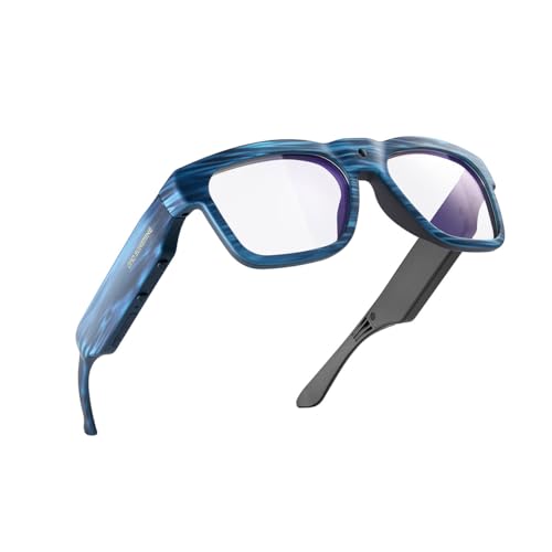 OhO Smart Glasses,256G Camera&Bluetooth Sunglasses with Open Ear Speaker Headset Headphone,Indoor&Outdoor Sports,Polarized UV Protection,for Men Women