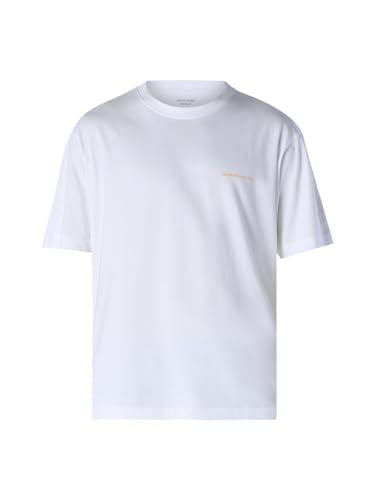 Jack & Jones Men Regular Fit White Tshirt