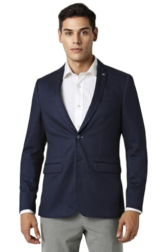 Van Heusen Men's Blazer (VHBZVKULFP28294_Navy