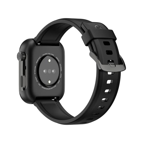 Noise Pro 6 Max Smart Watch:Intelligent AI, Endless AI Watch Faces, AI Companion, 1.96” AMOLED, Stainless Steel Build, Built-in GPS, 5 ATM, EN2 Processor, for iOS & Android(Jet Black)