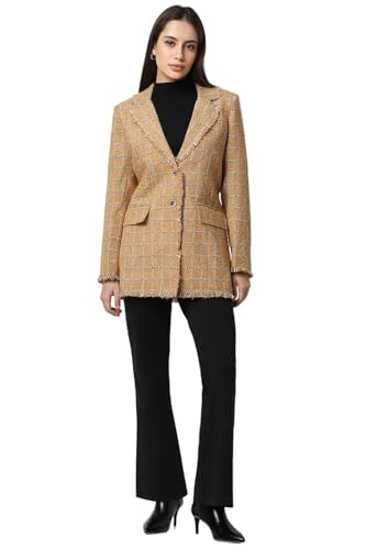 Van Heusen Women's A-Line Coat (VWJKURGFN50798_Orange