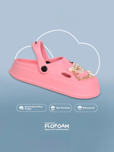 Bubblegummers Big Kids Clog- Pink (2 UK)