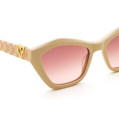 GUESS 100% UV protecetd | Gradient | Medium | Full Rim | Cat Eye | Frame: Brown | Lens: Brown