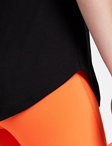 Van Heusen Women Round Neck Lounge Regular Fit T-Shirt - Modal Cotton - Short Sleeve, Superior Drape, Long Length_55403_Black_Large