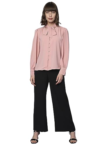 VERO MODA Regular Shirt (10297920_Dusty Pink_XL)
