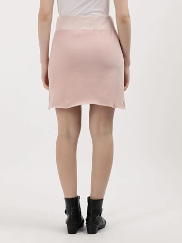 Calvin Klein Jeans Skinny Fit Solid High Rise Skirt