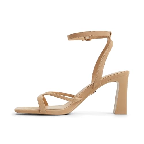 Aldo STELLARE Beige Ladies Block Heel Sandals