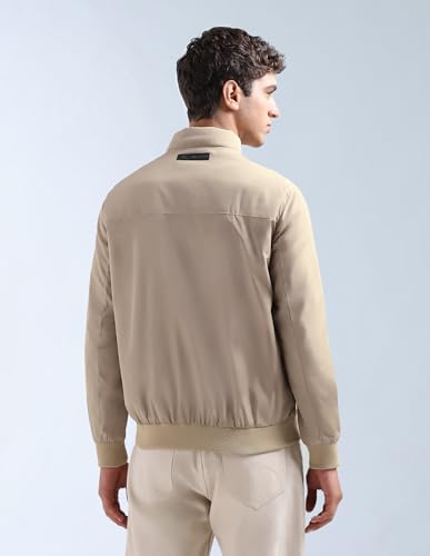 Solid Regular Fit Jacket