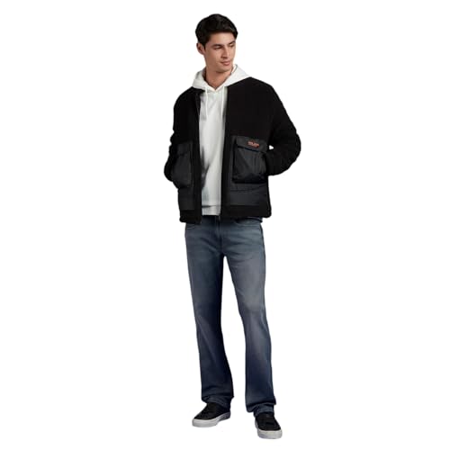 Pepe Jeans Men's Trench Coat (PM403122_Black