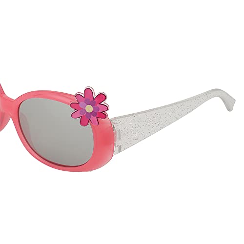 Carlton London Girl's Grey Lens & Pink Square Sunglasses