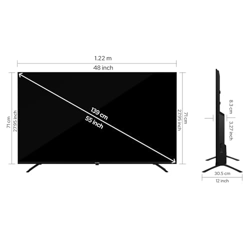 Lumio Vision 9 139cm (55 inches) 4K Ultra HD Smart QD-MiniLED Google TV EPIC1-ADSG