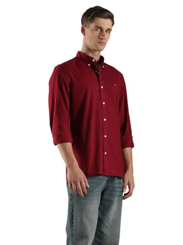 Solid Regular Fit Cotton Shirt