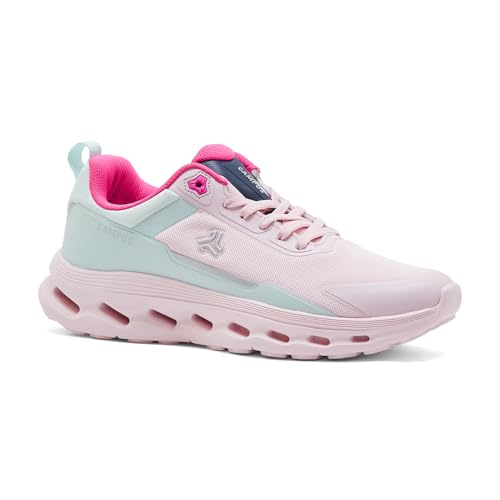 Campus Women's CYMBAL H.Pink/WAN Blue Running Shoes - 7UK/India 1 Pair