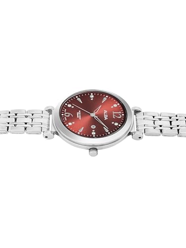 ALBA Analogue Maroon Dial Women's Watch-AH7BW3X1