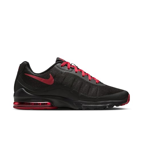 Nike Men AIR MAX Invigor Black/Team Crimson Running Shoes 9 UK