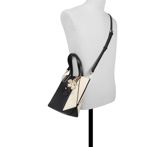 Aldo SMALLPRISMATOTE Women's Black Satchel