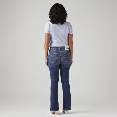 Women's 725 Blue Bootcut Fit High Rise Jeans