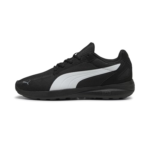 Puma, Unisex-Adult, SOFTRIDE Cosmic LT, Black-White, Sneaker, 5UK, (40023501)