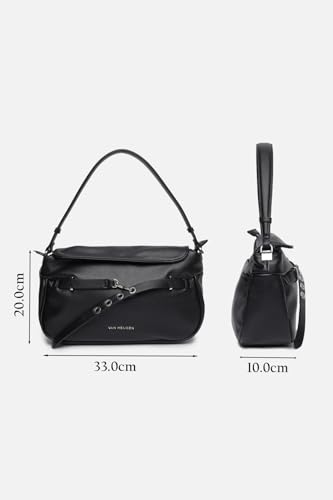 Van Heusen Womens textured black HANDBAG