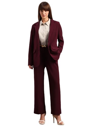 VERO MODA Women's Solid Single Breasted Blazer