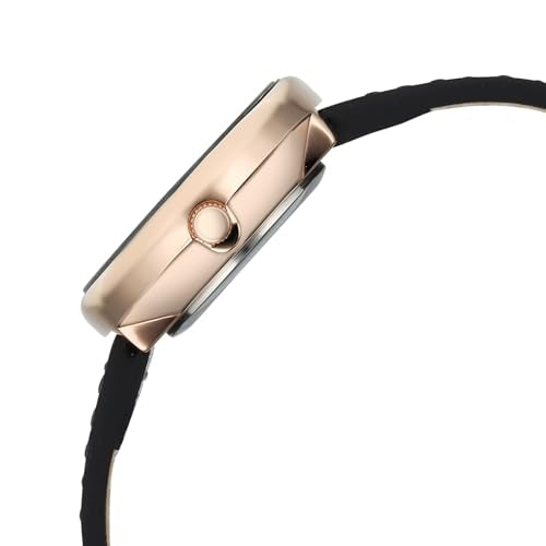 Fastrack Vyb Mirage Quartz Analog Black Dial Black Split Leather Strap Watch for Women - FV60103WL01W