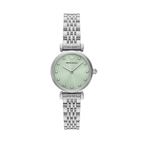 Emporio Armani Analog Green Dial Women's Watch-AR11667