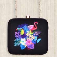 Artklim Colourful Printed Clutch