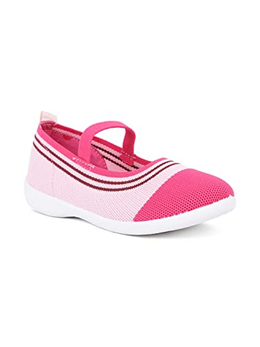 Bubblegummers Girl's Knit Bow Ballerina Pink Sneakers-13 Kids UK (33 EU) (3115267)