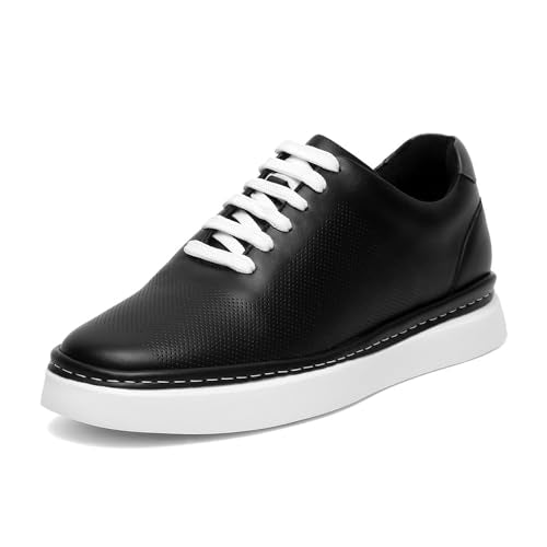 LOUIS STITCH Play Men's Egyptian Black Fashion Sneakers for Men All Day Comfortable Wear (SNK-FSD) (Size- 6 UK)