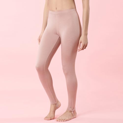 Enamor Women's Thermal Legging with Sweat Wicking and Antimicrobial Finish Slim Bottom -TH06