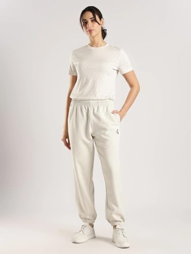 Regular Fit Heathered Mid Rise Jogger