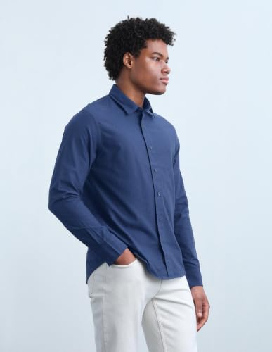 Flying Machine Men's Oxford Regular Fit Shirt