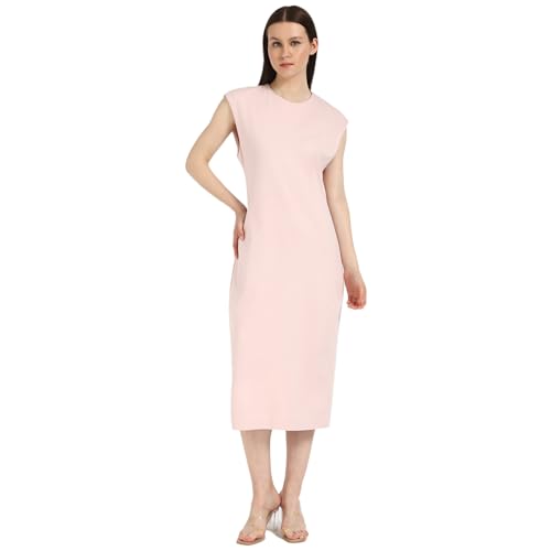 Calvin Klein Jeans Pink Solid Dress for Feminine Style