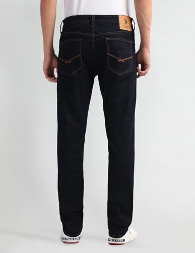 U.S. POLO ASSN. Men's Tapered Jeans (UDJENO1501_Blue