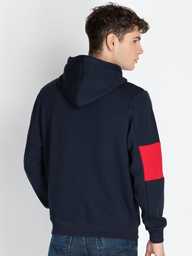 Status Quo Mens Mix & Match Hooded Sweatshirt Navy