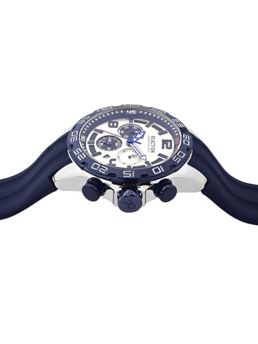 Kenneth Cole Reaction Chronograph Silver Dial Watch for Men - KRWGO0070903