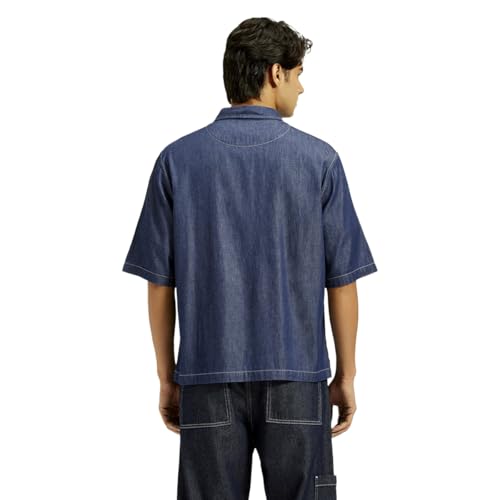 Levi's Men's Loose Fit Shirt (0056X-0000_Blue