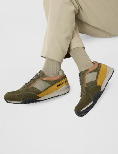 Woodland Men's Olive Suede Casual Shoes 10 UK (44EURO) (OGJ 6327024)