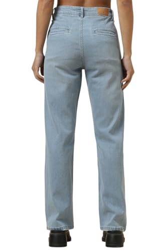 Women Light Blue Regular Fit Light Wash Jeans