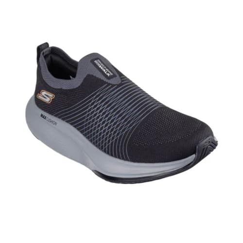 Skechers Men's Go Walk Comfort Walker Sneaker, Black/Charcoal, 9 UK (216582-BKCC_9)